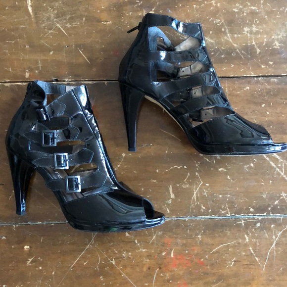 Jessica Bennett Patent Leather Heels - Picture 1 of 5